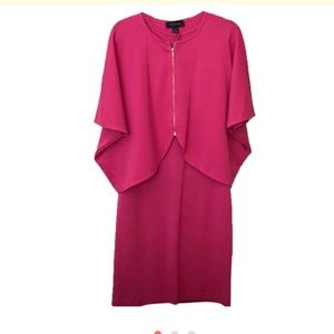 St. John Collection Cape Dress
